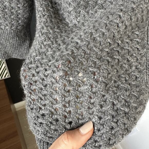 Neiman Marcus Cashmere Collection Cardigan Buckle Front Sweater - Picture 13 of 14